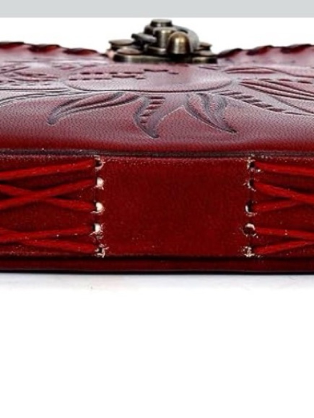 NWT Genuine Leather Sun Moon Celestial Journal 5x7 Handmade Gothic Notebook - Picture 13 of 16